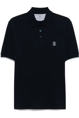 Brunello Cucinelli | Polo di cotone con logo | male | | L