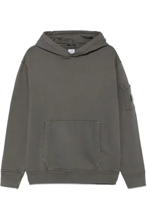 C.P. Company | Felpa in cotone con tasca a marsupio e cappuccio | male | | M