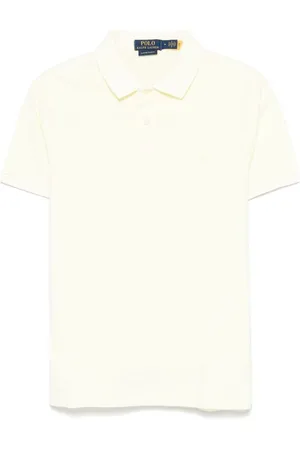Ralph Lauren | Polo in cotone gialla pastello con logo | male | | L