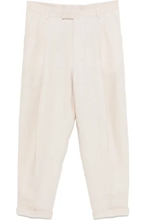 Dolce & Gabbana | Pantaloni morbidi in lino | male | | 48
