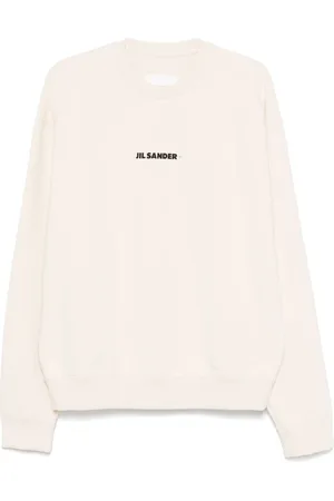 Jil Sander | Felpa in cotone color panna | male | | M