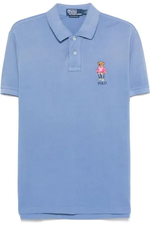 Ralph Lauren | Polo in cotone azzurro con logo | male | | L