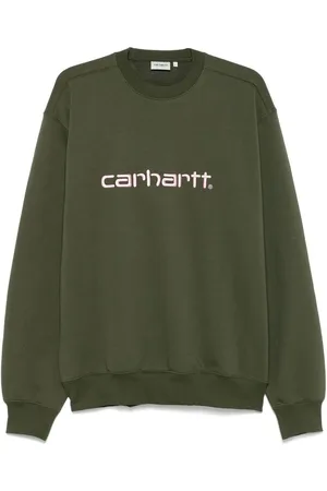 Carhartt | Felpa girocollo in cotone militare con logo | male | | L