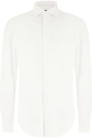 corneliani | Camicia bianca a maniche lunghe | male | | 40