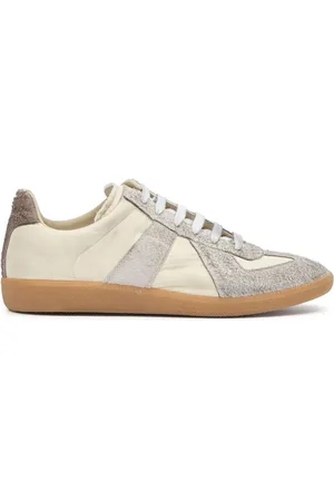 Maison Margiela | Sneakers beige con allacciatura frontale | male | | 40