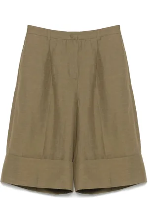Blugirl | Shorts in lino militare | female | | 40