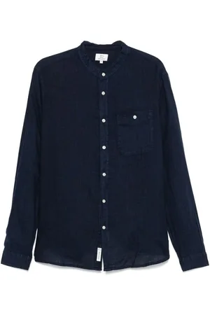 Woolrich | Camicia in lino navy | male | | L