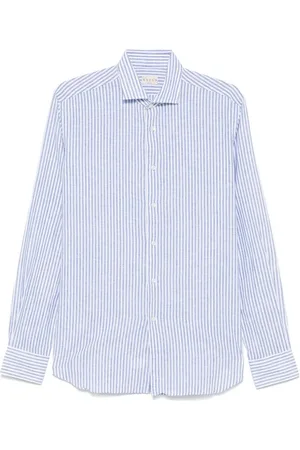 Xacus | Camicia a righe bianche e blu | male | | 39