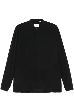 LANEUS | Camicia in seta nera | male | | 39