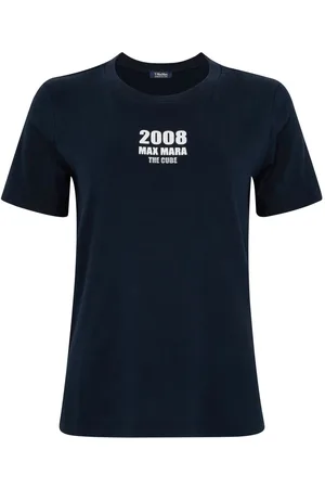 Max Mara | T-shirt in cotone navy | female | | L