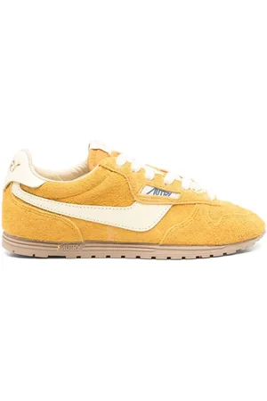 Autry | Sneakers in pelle scamosciata gialla | female | | 36