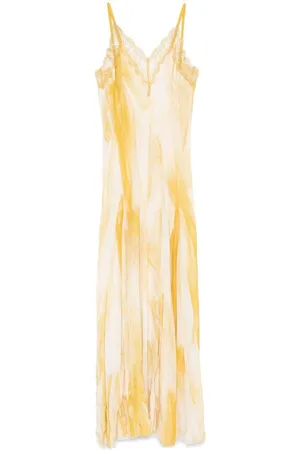 Elisabetta Franchi | Abito lungo bianco e con spalline regolabili | female | | 40