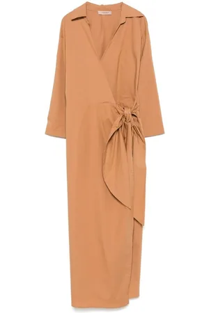 Twin-Set | Abito midi color caramello | female | | 40