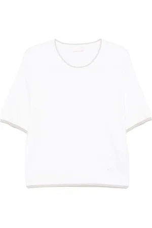 Liu Jo | T-shirt bianca con dettagli in lurex | female | | L