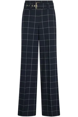 Liu Jo | Pantaloni navy con cintura in vita | female | | 40