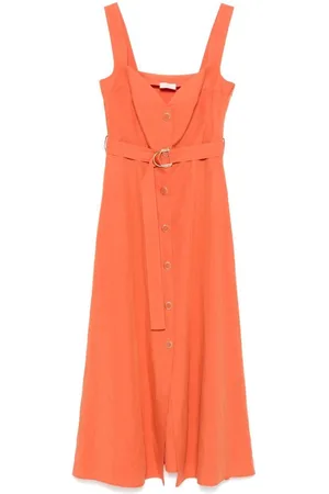 Liu Jo | Abito midi in misto lino | female | | 40