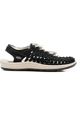 Keen | Sandali neri con chiusura frontale | female | | 7