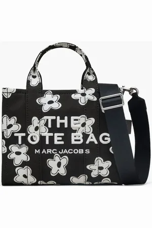 Marc Jacobs | Borsa tote nera con motivo floreale bianco | female | | UNI