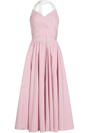 Patou | Abito midi in cotone con schiena scoperta | female | | 36