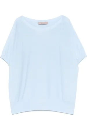 D.EXTERIOR | T-shirt celeste a maniche corte | female | | II