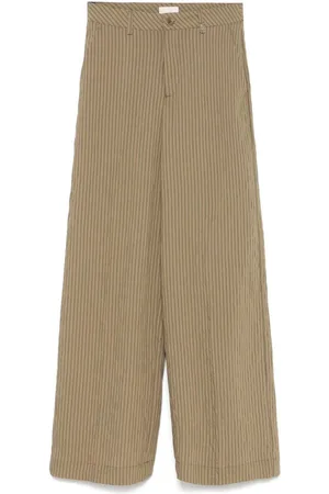 Liu Jo | Pantaloni verdi con righe verticali | female | | 40