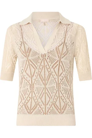 Liu Jo | Maglia in cotone sabbia | female | | S