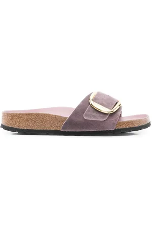 Birkenstock | Ciabatte in pelle lilla 