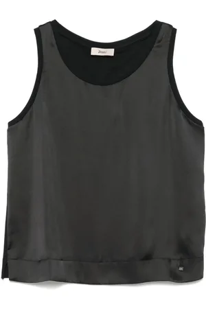 HERNO | T-shirt nera in misto cotone | female | | 42