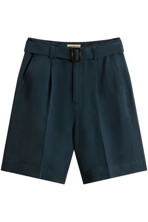 Woolrich | Bermuda in misto lino con cintura in vita | female | | 28