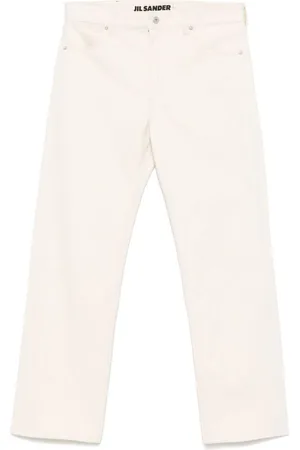 Jil Sander | Jeans denim in cotone beige | male | | 32