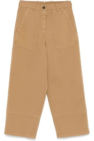 Nine In The Morning | Jeans cropped in denim color cammello | female | | 26