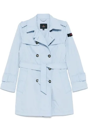 Peuterey | Trench doppiopetto celeste | female | | 40