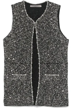 D.EXTERIOR | Gilet con applicazioni | female | | L