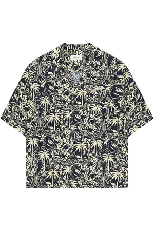 LANEUS | Camicia con stampa grafica floreale | male | | L