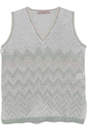 D.EXTERIOR | Gilet color con scollo a V | female | | M