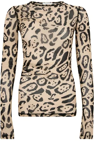 Sportmax | Maglia elasticizzata con stampa animalier | female | | L