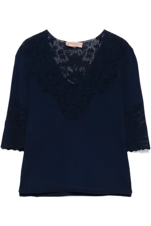 Twin-Set | Maglia con lavorazione pointelle | female | | L