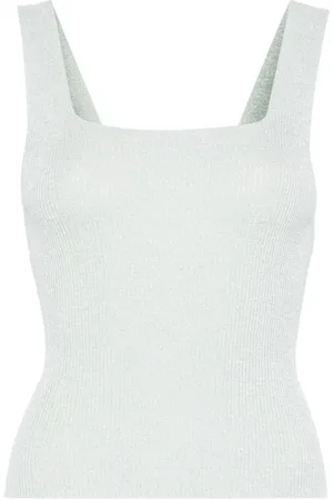 Twin-Set | Top in lurex menta | female | | M