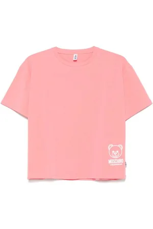 Moschino | T-shirt in misto cotone con logo | female | | L