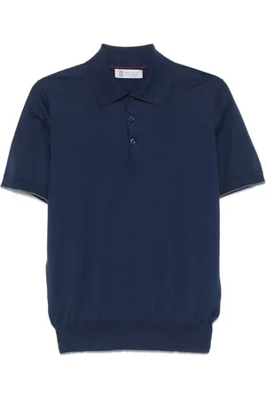 Brunello Cucinelli | Polo a maniche corte con bottoni | male | | 46