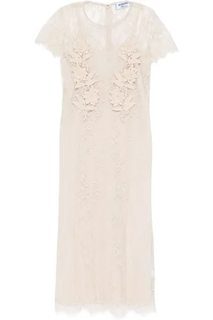 Blugirl | Abito midi con pizzo | female | | 40