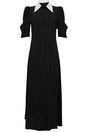 Mar De Margaritas | Abito midi con pois bianchi | female | | M