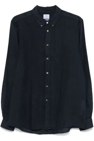 Paul Smith | Camicia in lino navy | male | | L