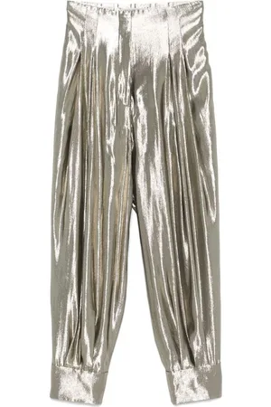 Serafini | Pantaloni casual effetto laminato | female | | 40