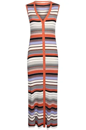 Liu Jo | Abito midi a righe multicolor | female | | S