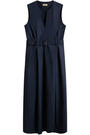 Woolrich | Abito midi in cotone navy | female | | L