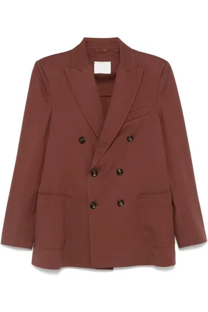 Circolo | Blazer doppiopetto in misto cotone | female | | 44