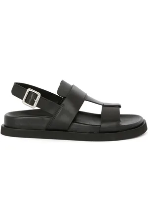 Guglielmo Rotta | Sandali in pelle di vitello neri | female | | 36