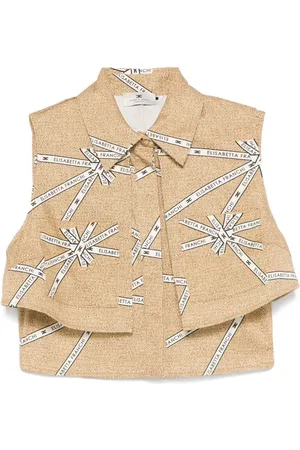 Elisabetta Franchi | Camicia in cotone con tasche sul petto | female | | 40