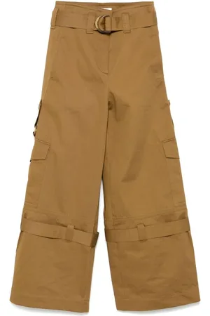 ZIMMERMANN | Pantaloni cargo color cachi | female | | 0